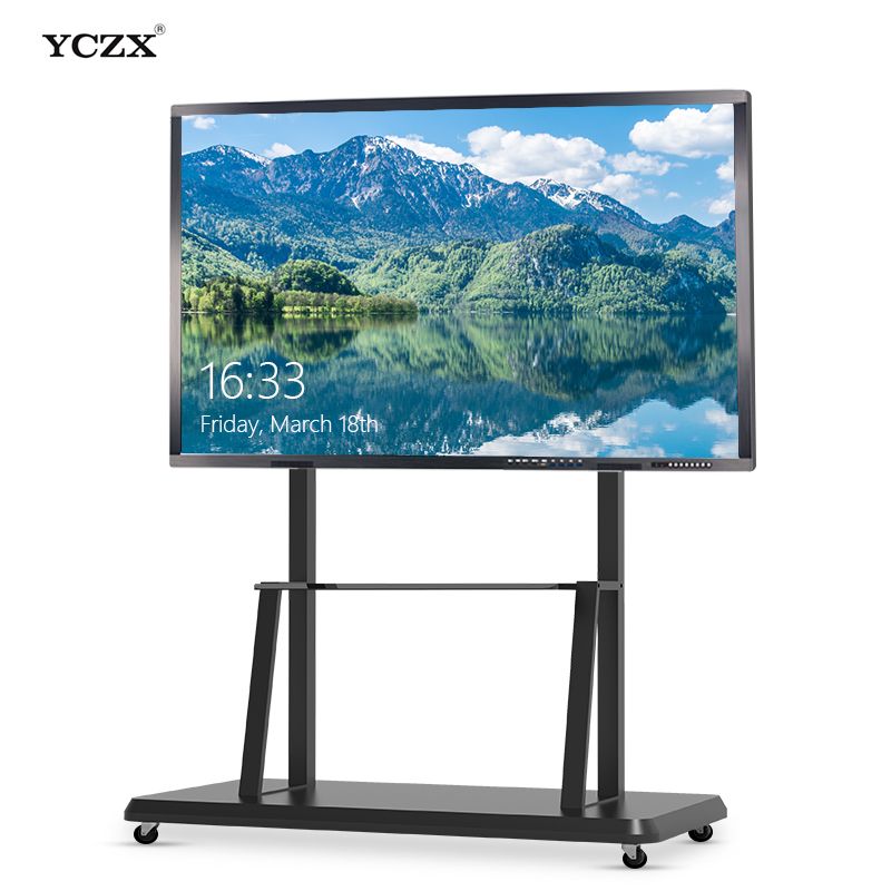 School Teaching Mobile 4k Display Interactive Whiteboard 