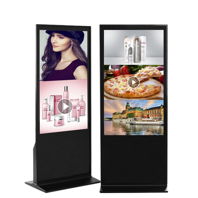55 Inch Touch Screen Wall Mounted LCD Panel Ad Player 