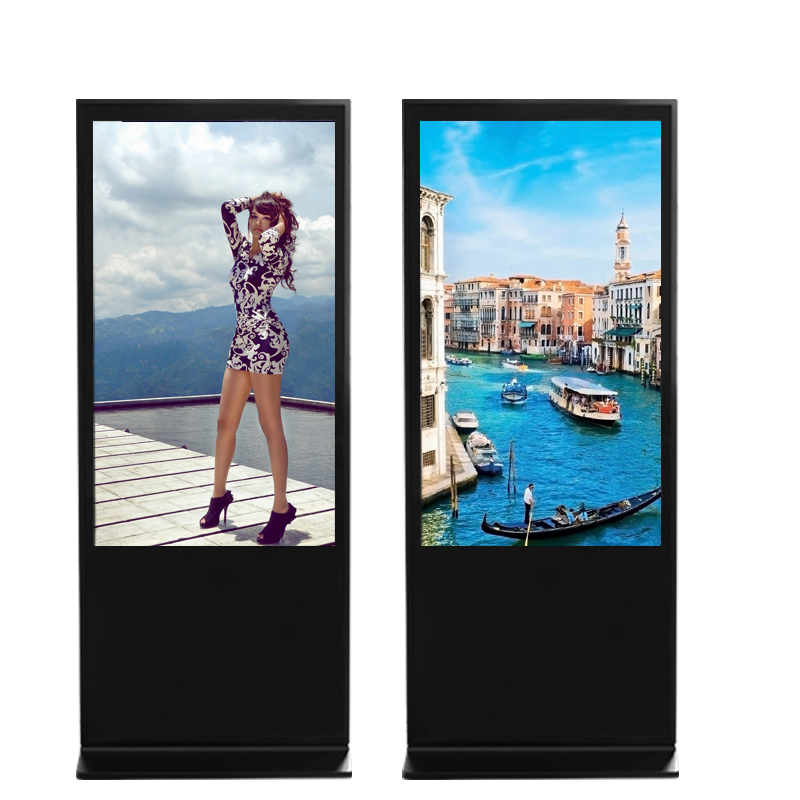 Wall Mounted Advertising Display Vertical Touch Screen for Business