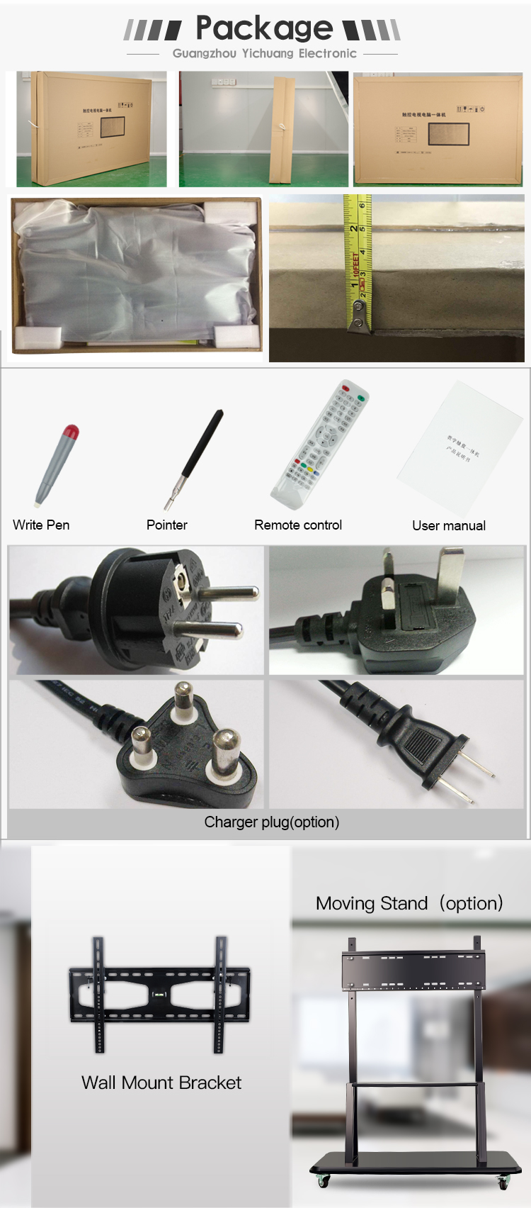 pack and accessories