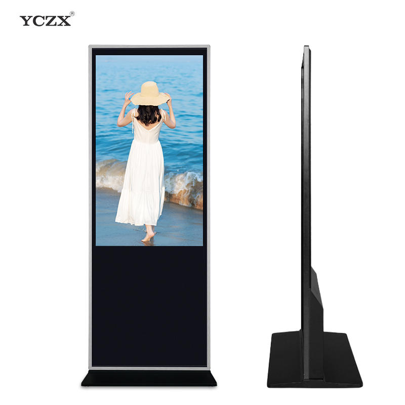 55 Inch Touch Screen Wall Mounted LCD Panel Ad Player 