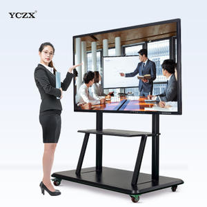 75 Inch LED UHD Touch Screen Display Classroom Interactive Whiteboard