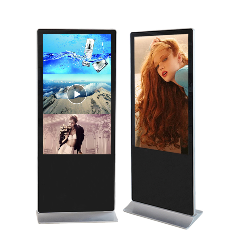 55 Inch Touch Screen Wall Mounted LCD Panel Ad Player 