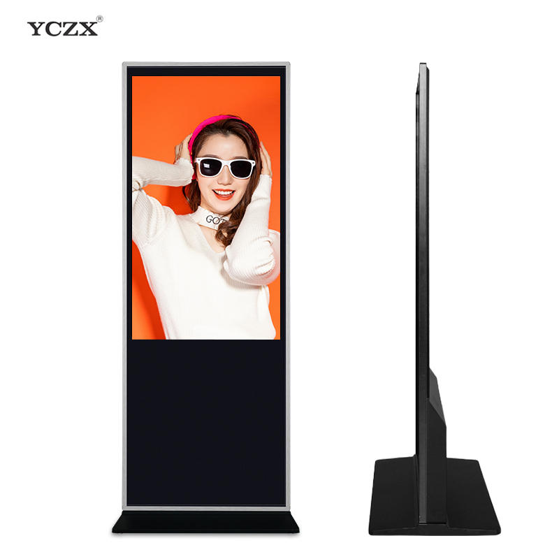 LCD Advertising Kiosk Totem Touch Screen Ad Player 